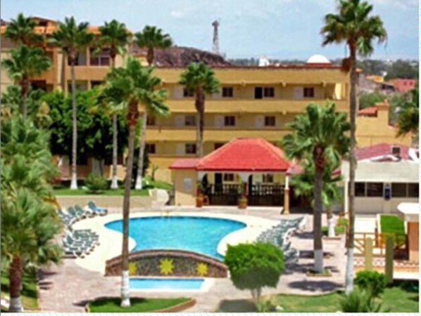 Alberca al aire libre 