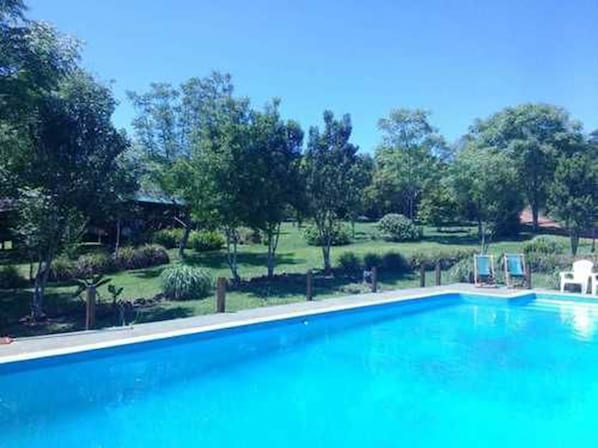 Seasonal outdoor pool