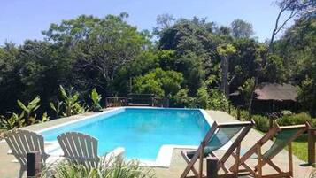 Seasonal outdoor pool