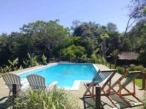 Seasonal outdoor pool