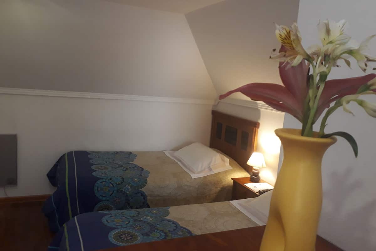 Chambre Double, 2 lits une place, salle de bains privée | Minibar, coffres-forts dans les chambres, bureau, Wi-Fi gratuit