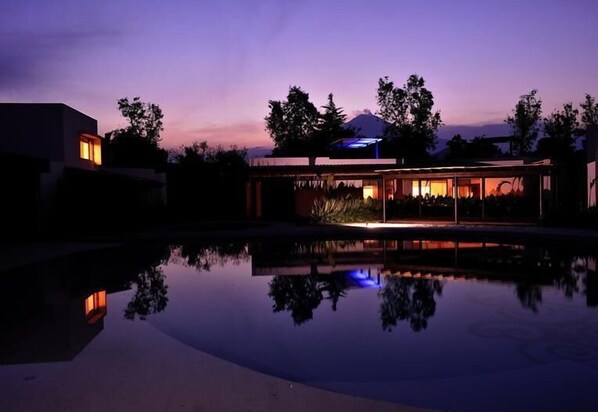 Outdoor pool - Hotel y Spa Luna Canela (Atlixco)