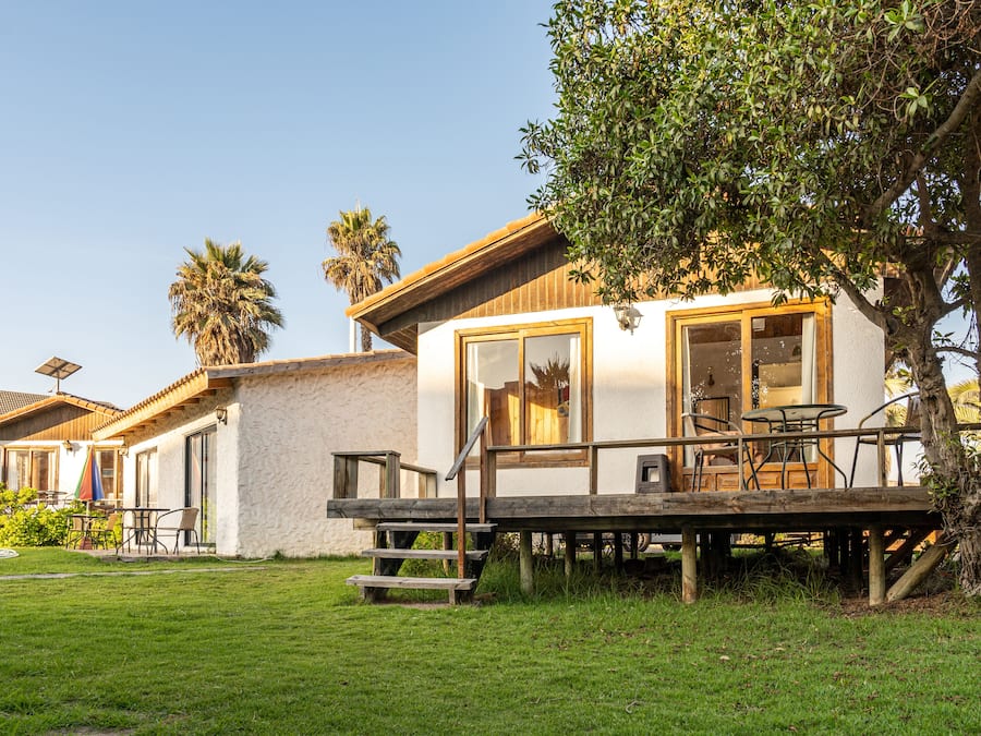 Voorkant van accommodatie