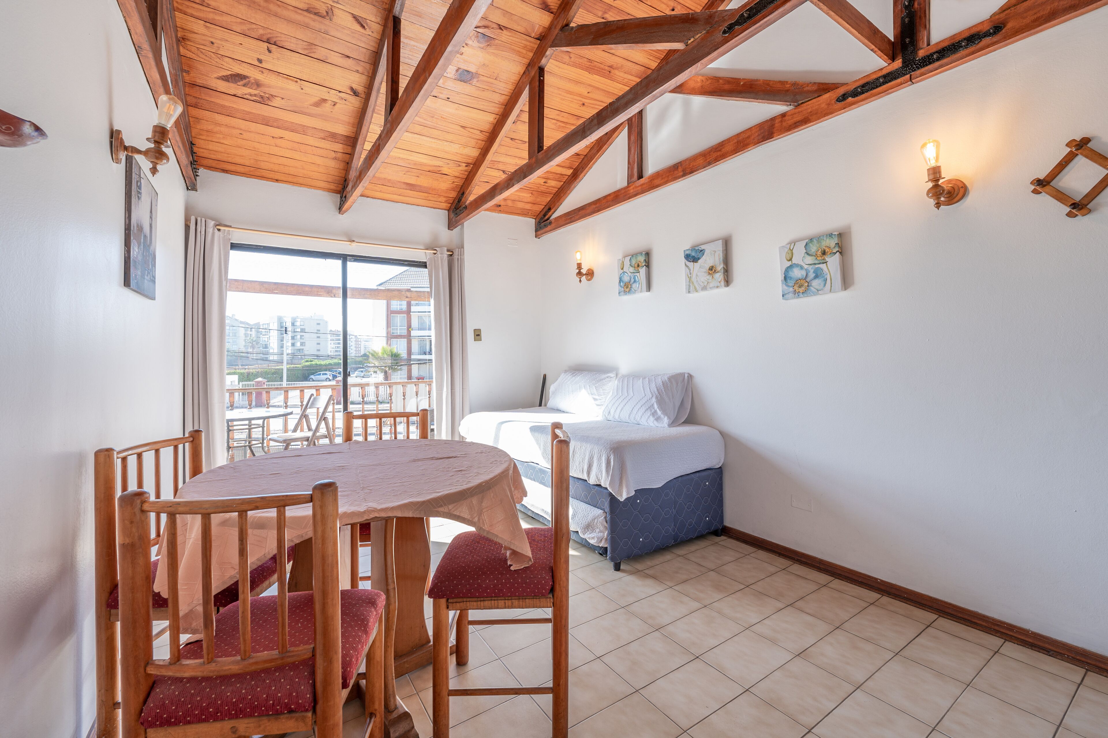 bungalow, 1 bedroom | living area | flat-screen tv