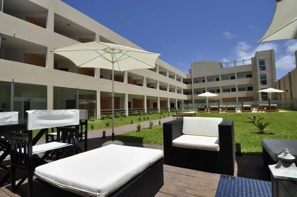 Balcony - Mallak Apart Hotel (Costa Azul)