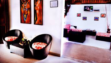 Lobby sitting area