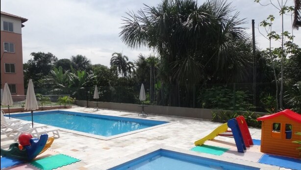 Outdoor pool - Ajuricaba Suites - Novo Aleixo (Manaus)
