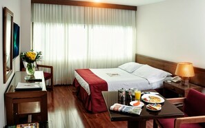 Single Room | In-room safe, iron/ironing board, free WiFi, bed sheets - Hotel Boyaca Plaza (Tunja)