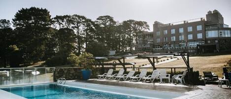 2 indoor pools, seasonal outdoor pool