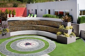 Khuôn viên nơi lưu trú