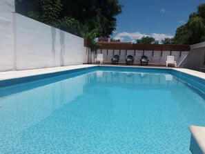 Seasonal outdoor pool