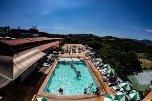 Indoor pool, 2 outdoor pools, sun loungers