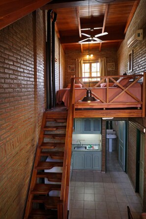 Standard Cabin, Multiple Beds (3) | 1 bedroom, in-room safe, desk, blackout drapes - Cabañas la Aldea (Villa Carlos Paz)