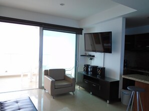 Living room - Apartamento Edificio Palmetto I 3604 (Cartagena)