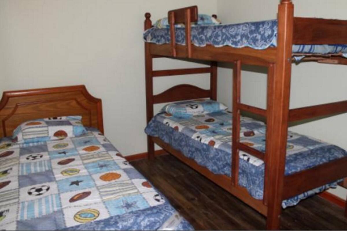 2 bedrooms, premium bedding, down duvets, memory-foam beds