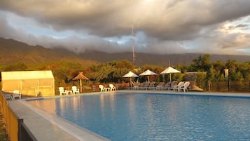 Seasonal outdoor pool