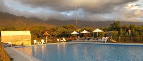 Seasonal outdoor pool