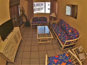 Living area - Suites Las Palmas (Manzanillo)