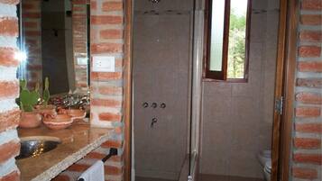 Shower, rainfall showerhead, hair dryer, bidet