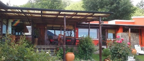 Fassade der Unterkunft