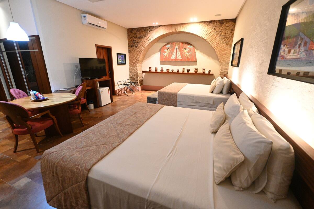 suite presidencial com banheira | 1 bedroom, minibar, in-room safe, individually furnished