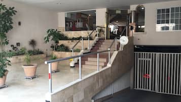 Entrada de la propiedad