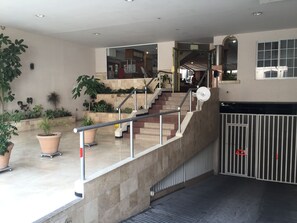 Entrada de la propiedad