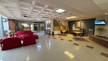 Sitteområde i lobbyen