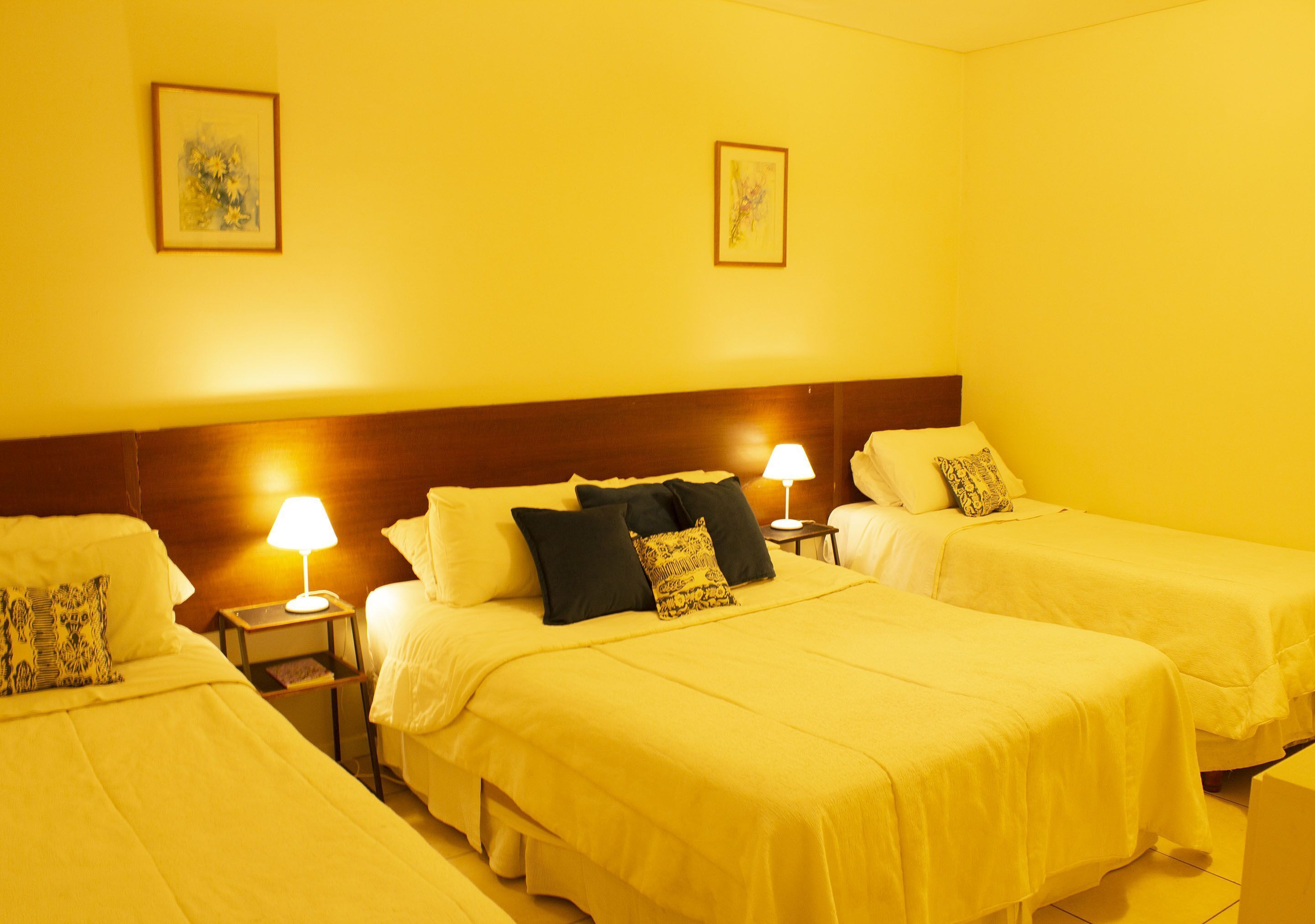 Premium bedding, down comforters, pillowtop beds, in-room safe
