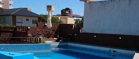 Seasonal outdoor pool