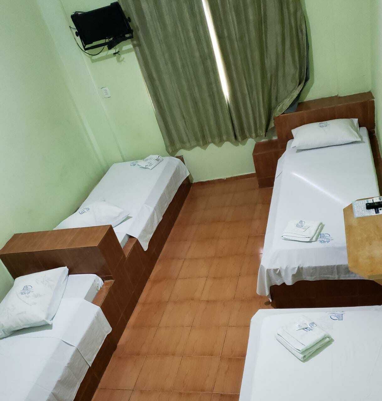 standard quadruple room | desk, blackout curtains, soundproofing, iron/ironing board