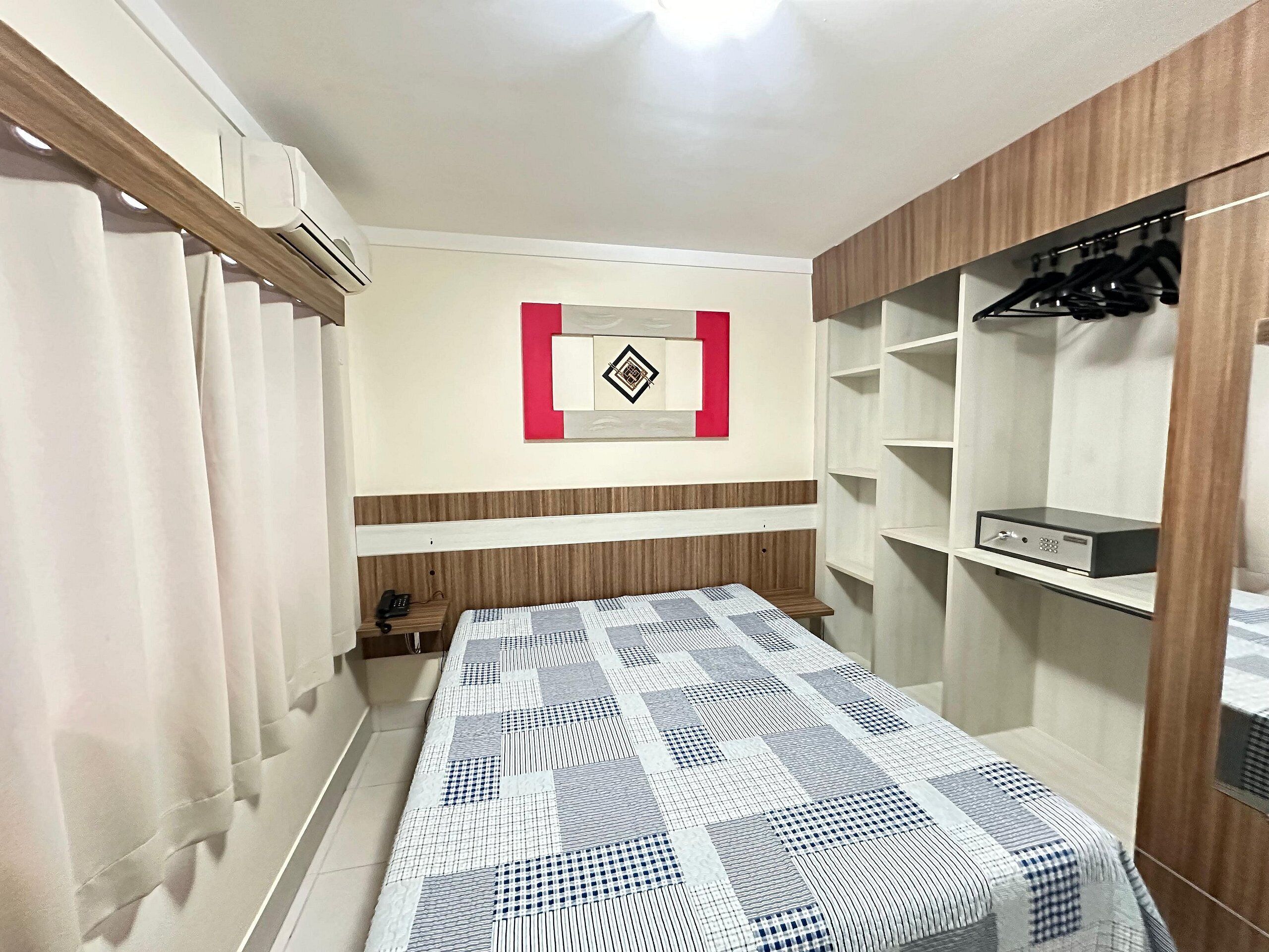 Departamento | Minibar, cortinas blackout y wifi gratis 