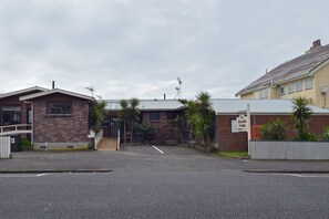 Fassade der Unterkunft