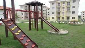Children's play area - outdoor - Ajuricaba Suites - Tarumã (Manaus)