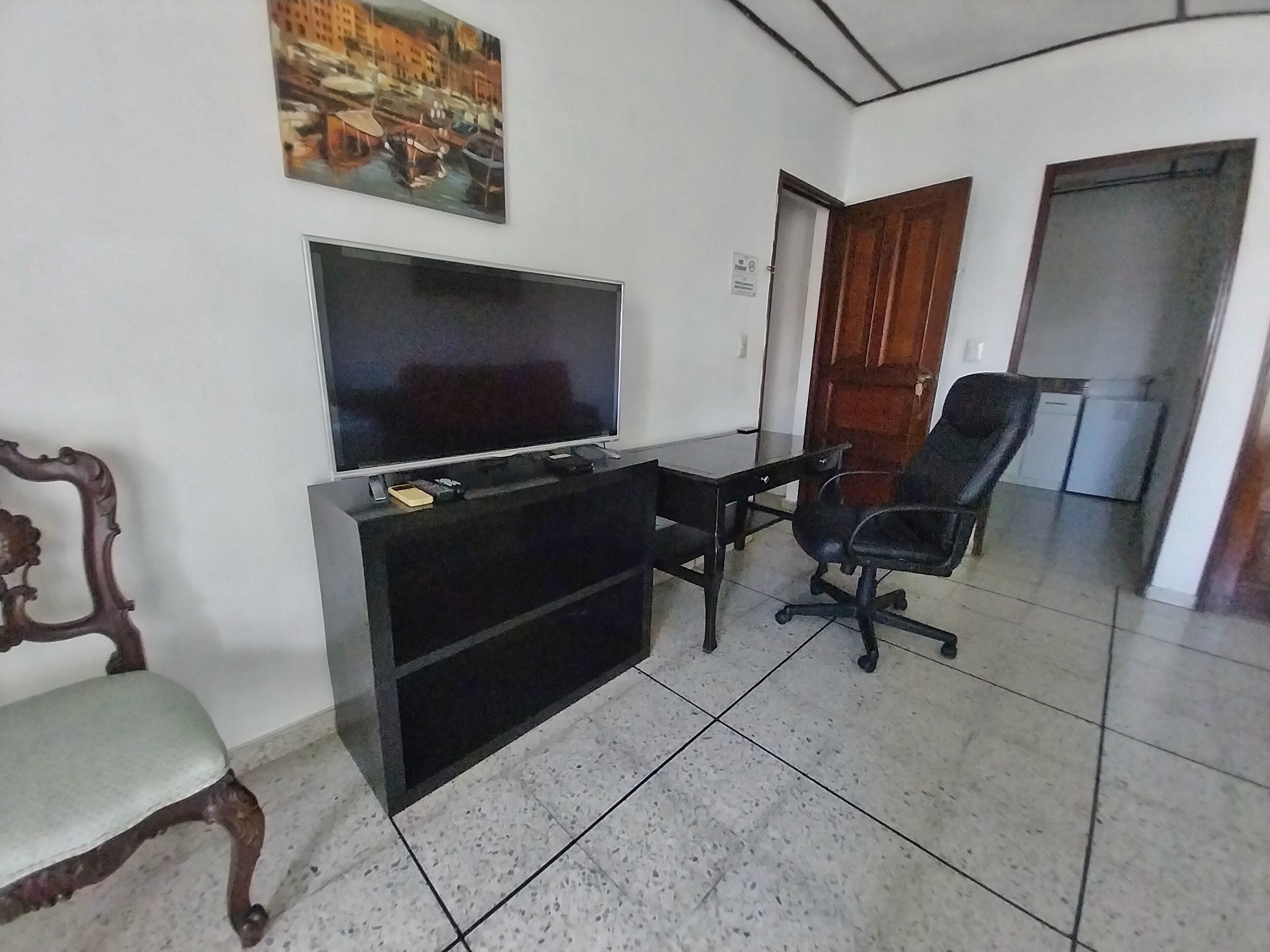 executive suite, 1 king bed, patio | individually furnished, iron/ironing board, free wifi, bed sheets