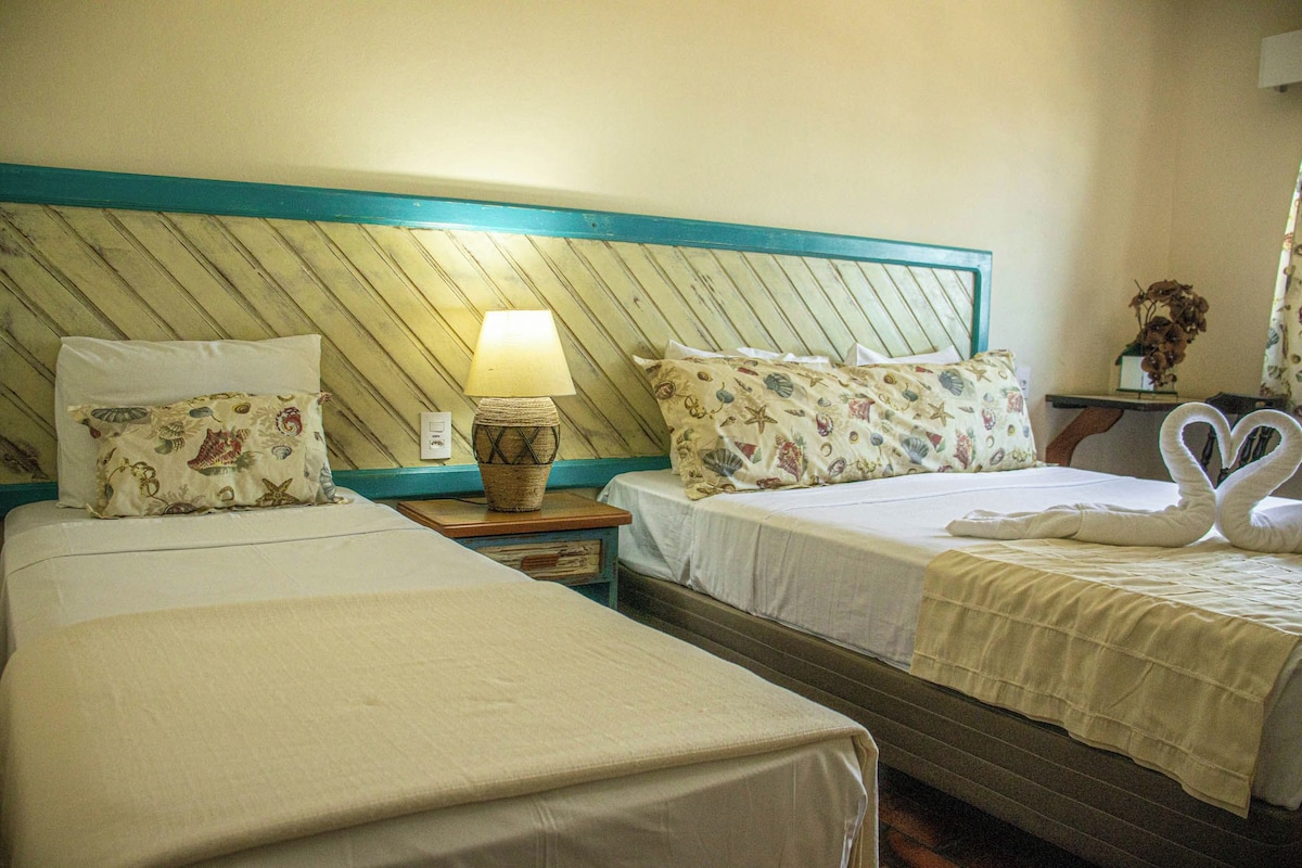 Standard Triple Room | Cribs (free), rollaway beds (surcharge), WiFi (free), bed sheets