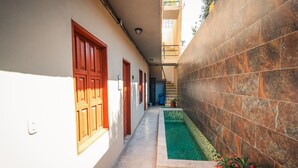 Una piscina techada