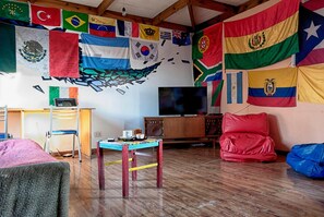 Living room - Hostel Los Cormoranes (Ushuaia)