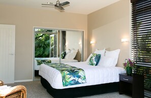Deluxe Room, 2 Bedrooms, Pool View | Premium bedding, wheelchair access