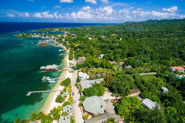 Villa, 2 Bedrooms, Terrace, Ocean View | Aerial view - Coral Vista 5 Coral Vista 5 2 Bedroom Option (Roatan)