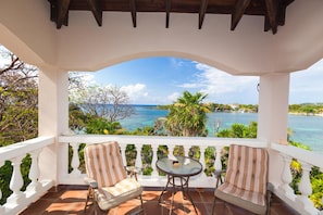 Villa, 3 Bedrooms, Terrace, Ocean View | Balcony view