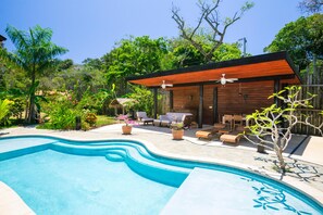 Townhome, 1 Bedroom, Terrace, Garden View | Outdoor pool - Green Bamboo Cabana (Roatan)
