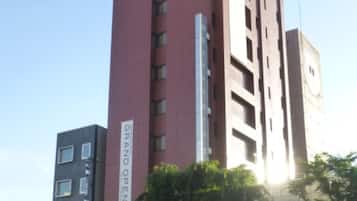 Fassade der Unterkunft