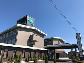 施設の正面