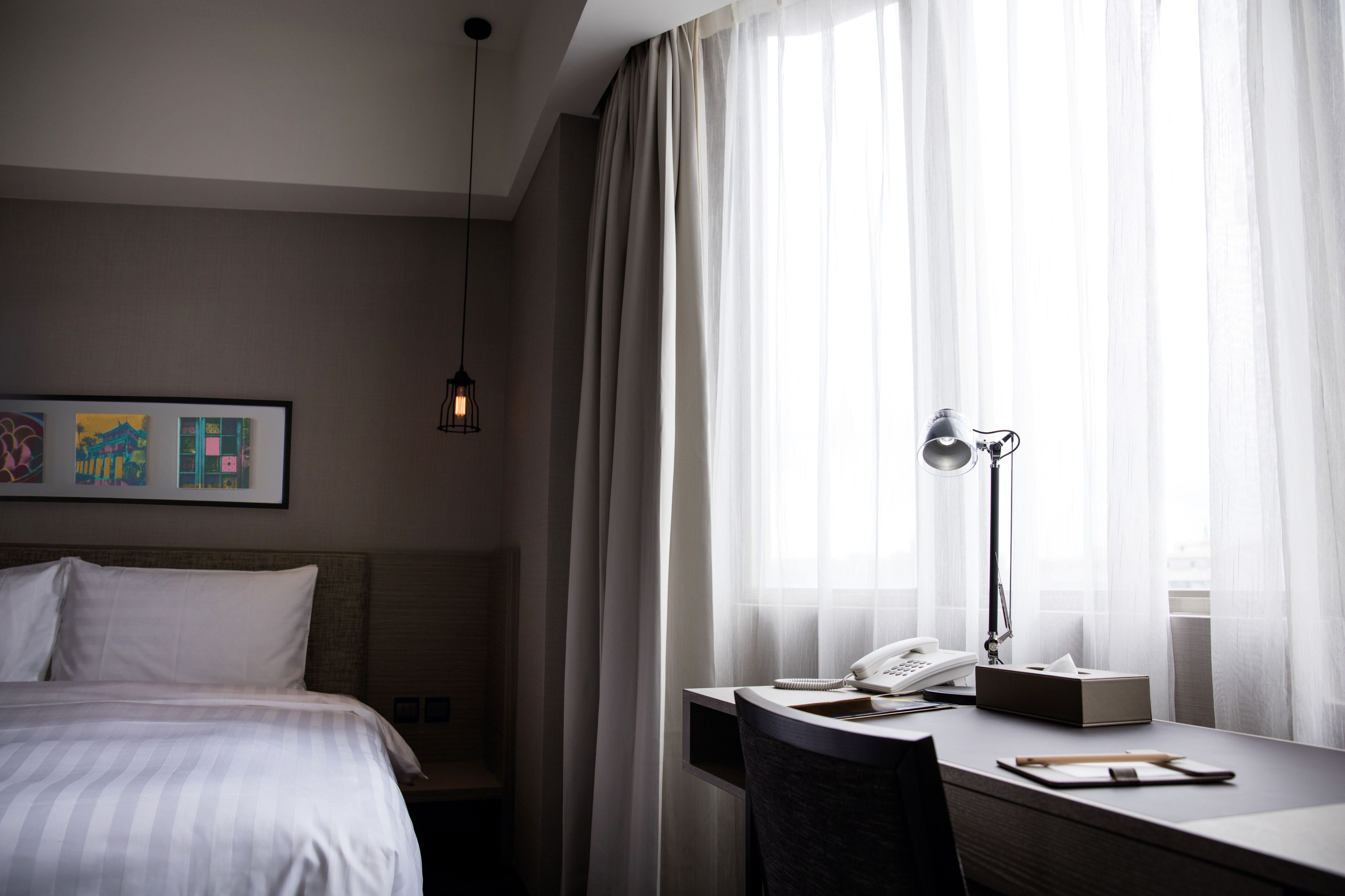 classic double room | premium bedding, down duvets, desk, soundproofing