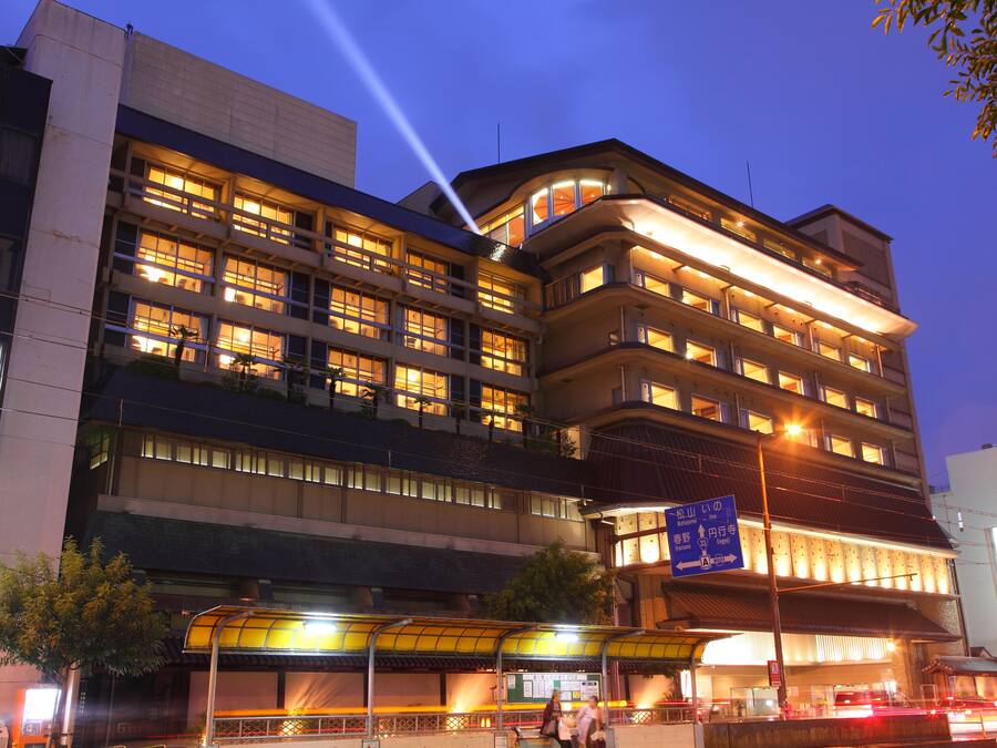 Front of property - evening/night