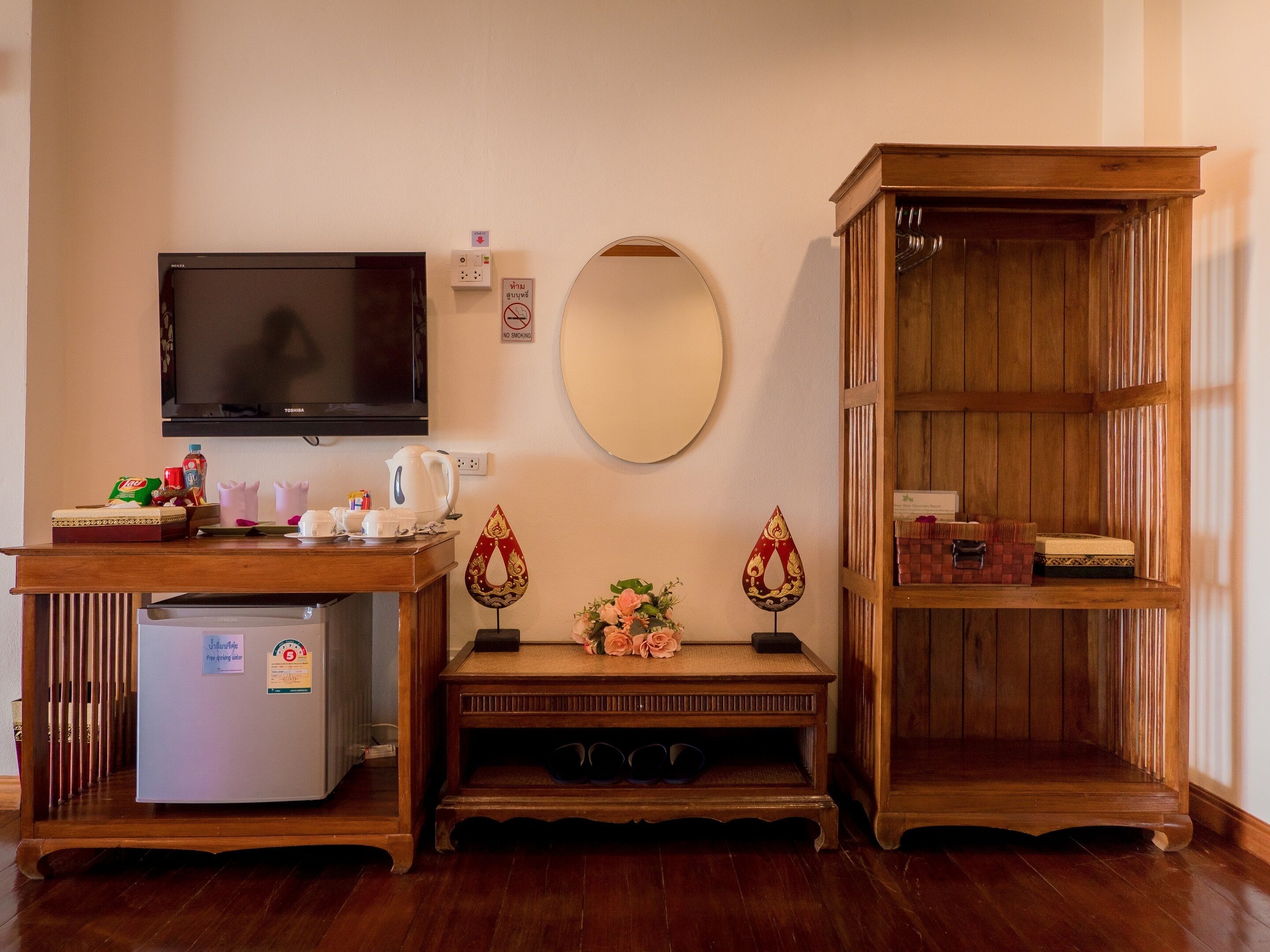 junior quadruple room | 1 bedroom, minibar, individually decorated, individually furnished