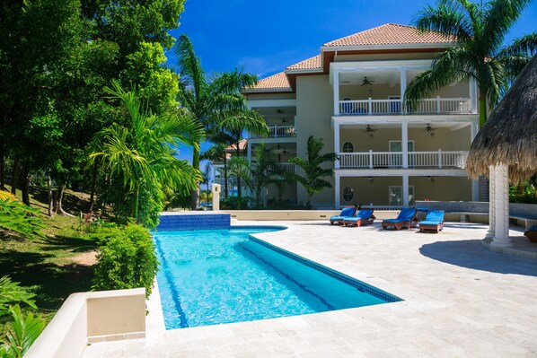 Condo, 3 Bedrooms, Terrace, Garden View | Outdoor pool