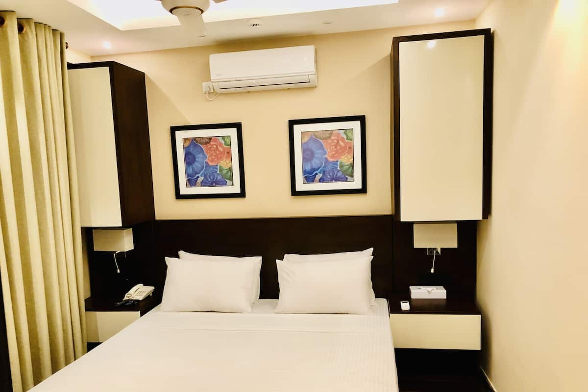 1 habitación y ropa de cama de alta calidad