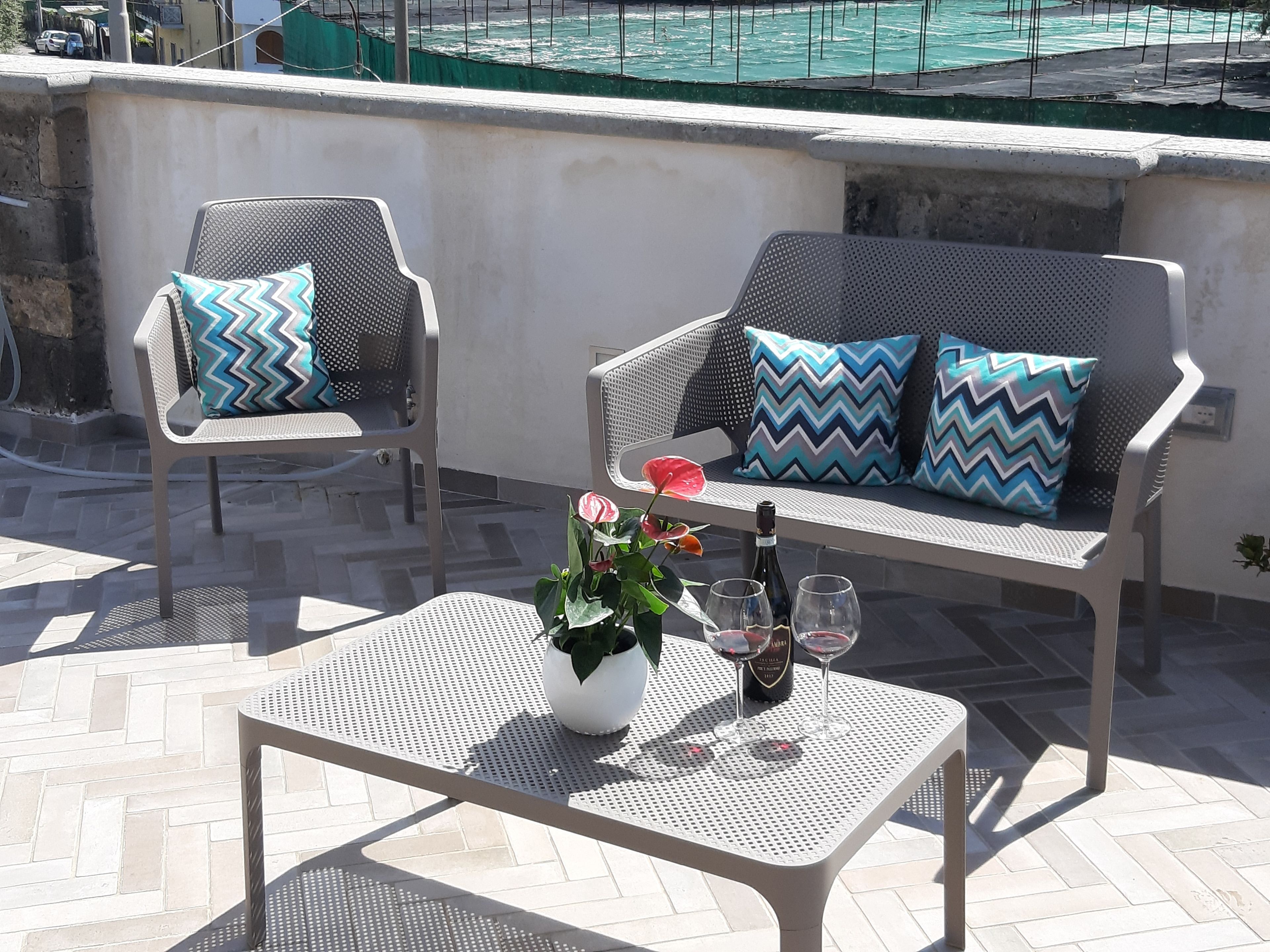 Luxury Penthouse, 1 Bedroom, Sea View, Annex Building | Living room | Flat-screen TV